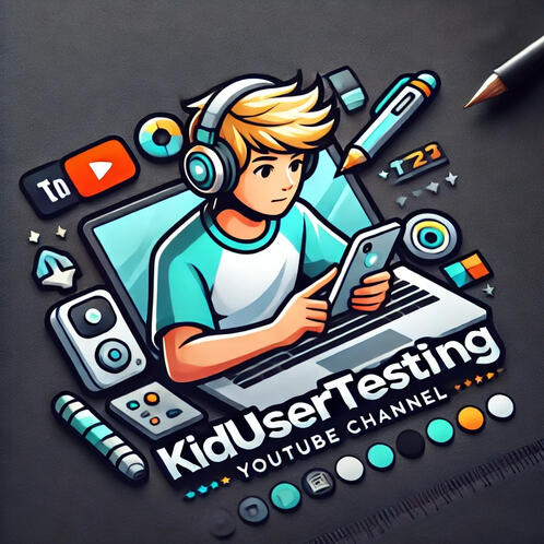 Kid User Testing logo